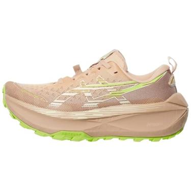 Imagem de ASICS Tênis de corrida feminino Trabuco Max 4, Damasco claro/creme, 39