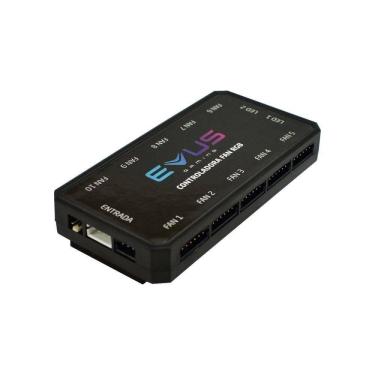 Imagem de Kit Cooler Fan Evus Fk-12r Rgb