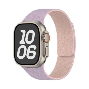 Imagem de Pulseira Magnética De Silicone De 45mm 44mm 40mm 46mm 41mm 42mm 38mm P