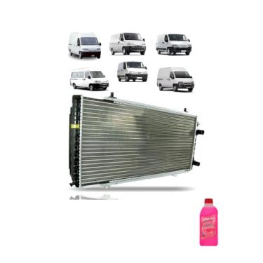 Imagem de Kit Radiador Ducato/Boxer/Jumper 2.5 + Aditivo Radiador Visconde Rosa Pronto Uso