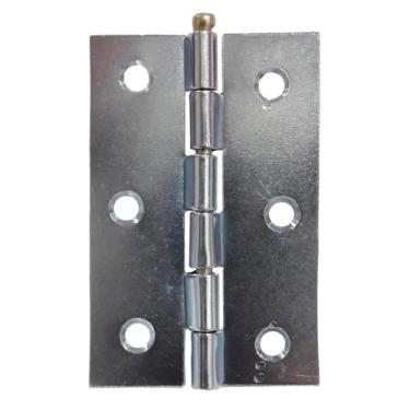 Imagem de Dobradiça Zincada para Porta/Janela Madeira 3.1/2" - Inova