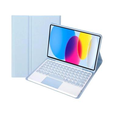 Imagem de Capa Para iPad De 11 Polegadas 11ª Geração Com Teclado Bluetooth Para 