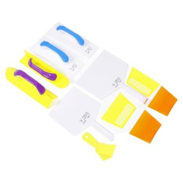 Imagem de AUNMAS Conjunto de Espátula de Plástico para Drywall, Design Integrado, Versátil para Reparos de Paredes e Tetos, Ideal para Projetos de Pequeno a Grande Porte
