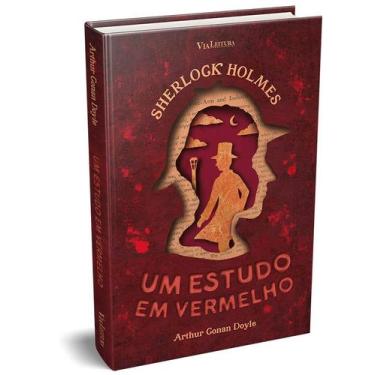 Imagem de Livro - Sherlock Holmes: Um estudo em vermelho - Edição Capa Dura