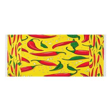 Imagem de Wassud Capas de lavadora e secadora de pimentas, protetor de lavadora com sacos de armazenamento, capa de geladeira à prova de poeira com bolsos para lavanderia doméstica, cozinha, 120 x 55 cm