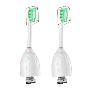 Imagem de Cabeças de escova de dentes para Philips Sonicare Cabeças de substituição de escovas de dentes médias macias Dupont Cerdas elétricas Cabeças de substituição para escova de dentes elétrica E-Series