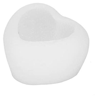 Imagem de aqxreight Molde de Silicone DIY Tecido Em Forma de Coração Amor Sabonete Presentes Artesanato Ferramentas Artesanais Suprimentos Suave Reutilizável Com você Moldes de Resina de Silicone Facilmente Duráveis ​​Com um Destes (Sílica gel 3)