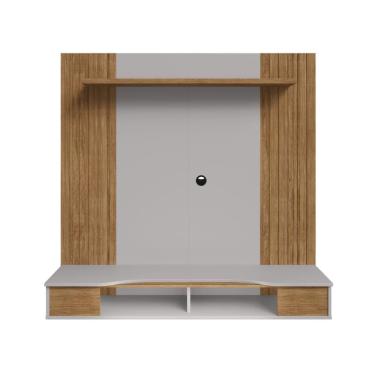 Imagem de Painel Tv Até 65 Pol Jeri Cinamomo Off White Bechara