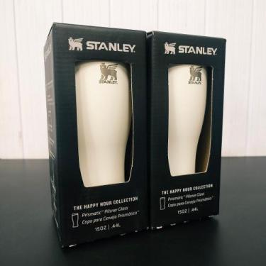 Imagem de Copo stanley pilsner glass happy hour, Branco