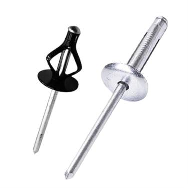 Imagem de Acessórios de rebite versáteis rebites cegos rebites de alumínio à prova d'água rebites de extremidade fechada vários tamanhos e kits ideais para reparos de automóveis e móveis DIY e fixadores de