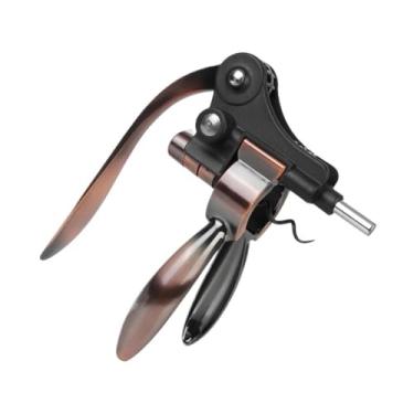 Imagem de EFDNK-HB Saca-rolhas de vinho de metal ferramenta de metal fácil de abrir saca-rolhas alado multifuncional saca-rolhas de vinho design de alavanca de saca-rolhas de vinho fácil de torcer e puxar