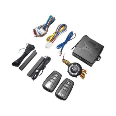 Imagem de Sistema De Alarme Para Carro Com Entrada Sem Chave E Trava Central Rem
