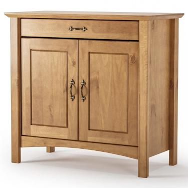 Imagem de Buffet Para Sala de Jantar 93cm Madeira Maciça Lira M06 Carvalho Fosco - Lyam Decor