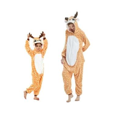 Imagem de Pijamas De Inverno Femininos Em Flanela Grossa Com Capuz, Fantasia De 