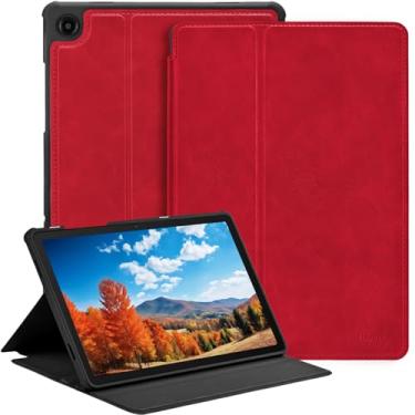 Imagem de Zinibri Capa para tablet Samsung Galaxy Tab A11 Plus/A11+/A9+ Plus 5G de 11 polegadas 2025/2023, capa protetora fina e leve, capa de TPU à prova de choque, suporte de vários ângulos, hibernar