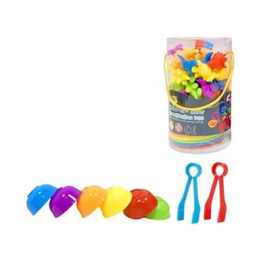 Imagem de Brinquedos Educativos Montessori para Crianças - Jogo de Correspondênc