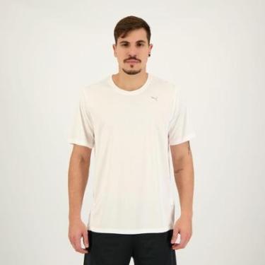 Imagem de Camiseta Puma Performance SS Logo Branca-Masculino