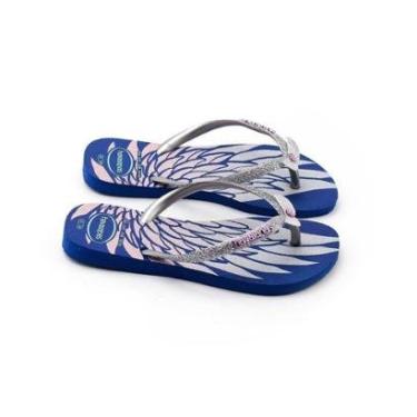 Imagem de Chinelo Infantil Havaianas Slim Glitter II-Feminino