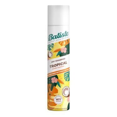 Imagem de Shampoo a seco Batiste Tropical 200ml Remove Oleosidade, Refresca Rápido, Livre de Sulfatos