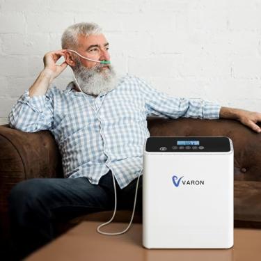 Imagem de Para Carro e Outdoor, Concentrador de OX Portátil, 3.6kg, Bateria Inclusa, 90% concention, Ideal para Viagens e Uso Externo, Continuo Gerade Oxigênio 6Niveles 110-240V