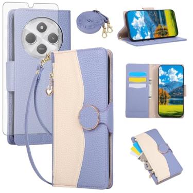 Imagem de Asuwish Capa de telefone para Redmi 14C PJLZWLLK US Roxo