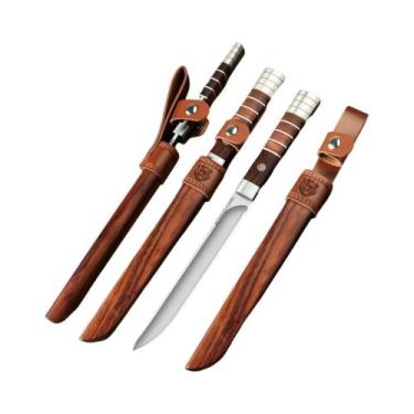 Imagem de Conjunto De Facas Para Cortar Carne Em Aço Inoxidável M390 Ultra-Afiad