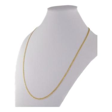 Imagem de Cordão De Ouro 18k Masculino Corrente Grumet 2.4 70 Cm Colar - JOIE JO