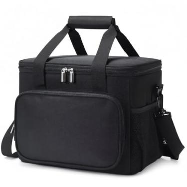 Imagem de Bolsa de Almoço com Gelo Portátil para Adultos Grande Capacidade 15L -Bolsa Isolamento Espesso -Seller na Fronteira À Pr