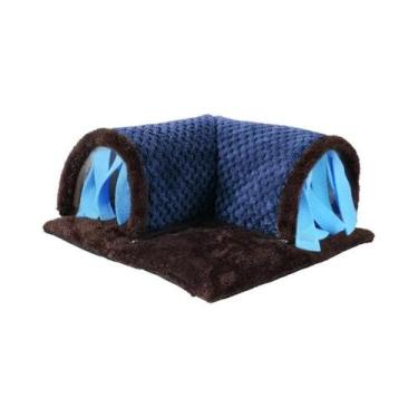 Imagem de Túnel De Esconderijo Removível Para Porquinho-da-Índia, Cama De Fleece