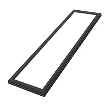 Imagem de Arkdeffon Junta de porta de geladeira 2159082 2196242 compatível com Kenmore Whirlpool Amana Maytag SidebySide Vedação de porta do freezer 2309533 W10911422 2171186 2221314 (preto)