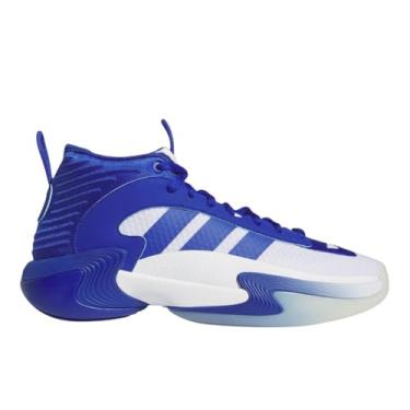 Imagem de adidas Tênis feminino Exhibit Select cano médio, Branco/Team Royal Blue/Team Royal Blue, 42