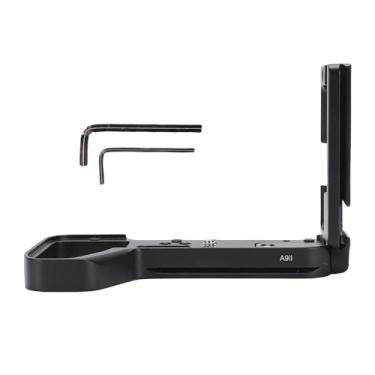 Imagem de Jectse Placa de Liberação Rápida de Suporte L, Placa Qr de Câmera de Liga de Alumínio Com Parafuso de 1/4 3/8 e Montagem de Sapata Fria, Adequada para Câmera A9ii