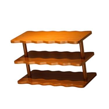 Imagem de DimyFew Organizador de mesa para itens de escritório, cosméticos e outros artigos de papelaria, com suporte para copos e prateleira.