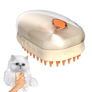 Imagem de Escova A Vapor Para Gatos - Aparelho Elétrico Para Pulverização, Cuidados E Remoção De Pêlos,Escova a Vapor para Gatos Não Irritante na Queda de Pelo,Cães e de Pelo Longo e Curto, Banho, Massage