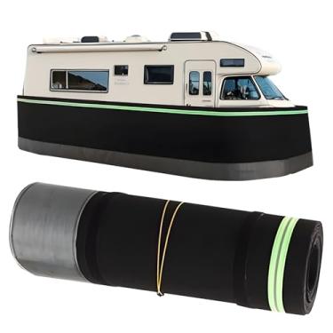 Imagem de Saia para trailer, fácil instalação para trailer, saia para o inverno, saia de roda de viagem para exterior de casa móvel, saia RV com feltro impermeável, para trailer, trailer de viagem, ao ar livre