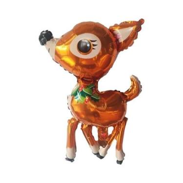 Imagem de Balão 3D De Rena Para Decoração De Festa De Natal E Aniversário, Ideal