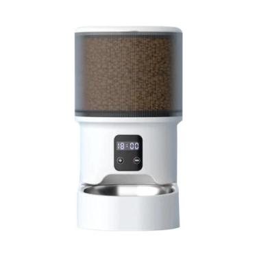 Imagem de Dispensador Automático De Ração Para Gatos E Cães 4L Smart WiFi Com Ti