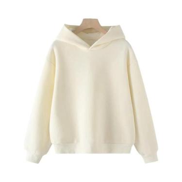 Imagem de Conjunto De Moletom Feminino Com Capuz E Calças, Manga Longa, Calças S