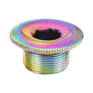 Imagem de Parafuso De Tampa De Pedivela TANKE Em 6 Cores M18 M19 M20 Para Bicicl