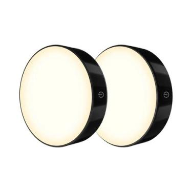 Imagem de Luz Noturna LED Recarregável E Regulável Com Toque, Bateria De 1000mAh