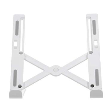Imagem de Suporte Portátil para Notebook Dobrável Ajustável de Altura Computador Refrigeração