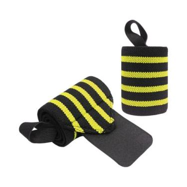 Imagem de Faixas De Pulso Para Levantamento De Peso, Suporte Para Academia E Fit