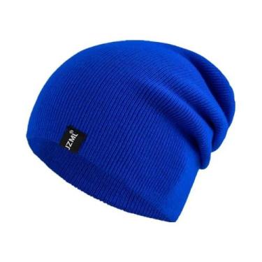 Imagem de Gorro De Inverno Tricotado Unissex Em Várias Cores Com Etiqueta Decora