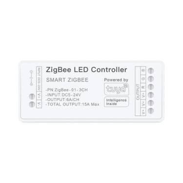 Imagem de Controlador De Fita LED CCT RGBW Smart WiFi Zigbee 3.0 Tuya Com Dimmer