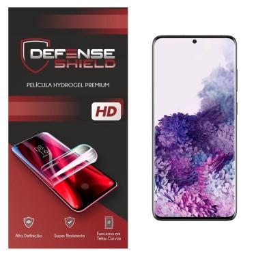Imagem de Pelicula Hydrogel Premium Para Galaxy S20 Plus Proteção Froontal + Verso Defense Shield