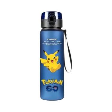 Imagem de Copo De Água Pokemon Para Crianças 560ML, Bonito Pikachu Gengar, Garra