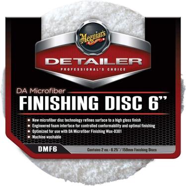 Imagem de Meguiars DMF6 Microfiber Finishing DISC 6 2 Unidades