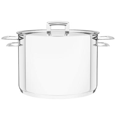 Imagem de Caldeirão Tramontina Brava 20 Cm 4,6 L Em Aço Inox Fundo Triplo Com Tampa Plana E Alças...