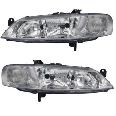Imagem de Par Farol Vectra 2000 2001 2002 2003 2004 2005 Cromado