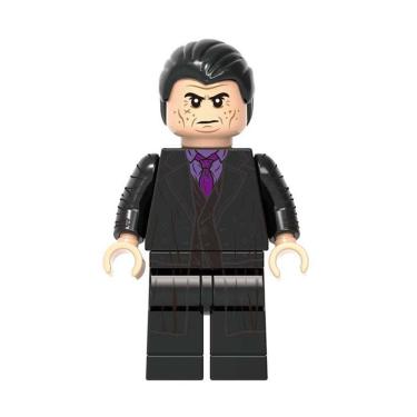 Imagem de Boneco Super Heroi Vilão Hq Bloco De Montar